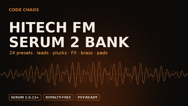 Cover: Hitech FM für Serum 2
